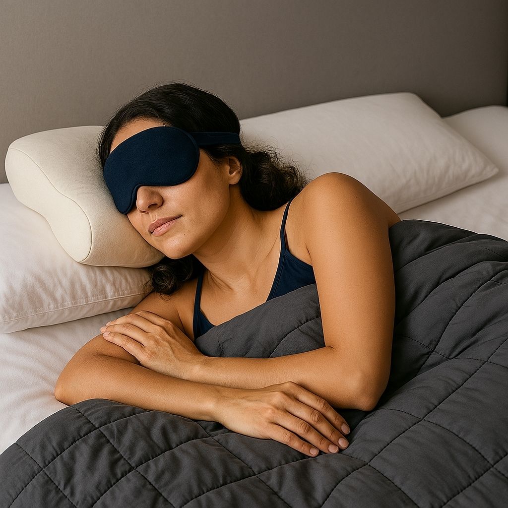 pokojný spánok v spálni